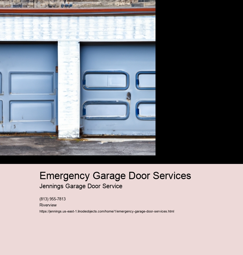 Emergency Garage Door Services